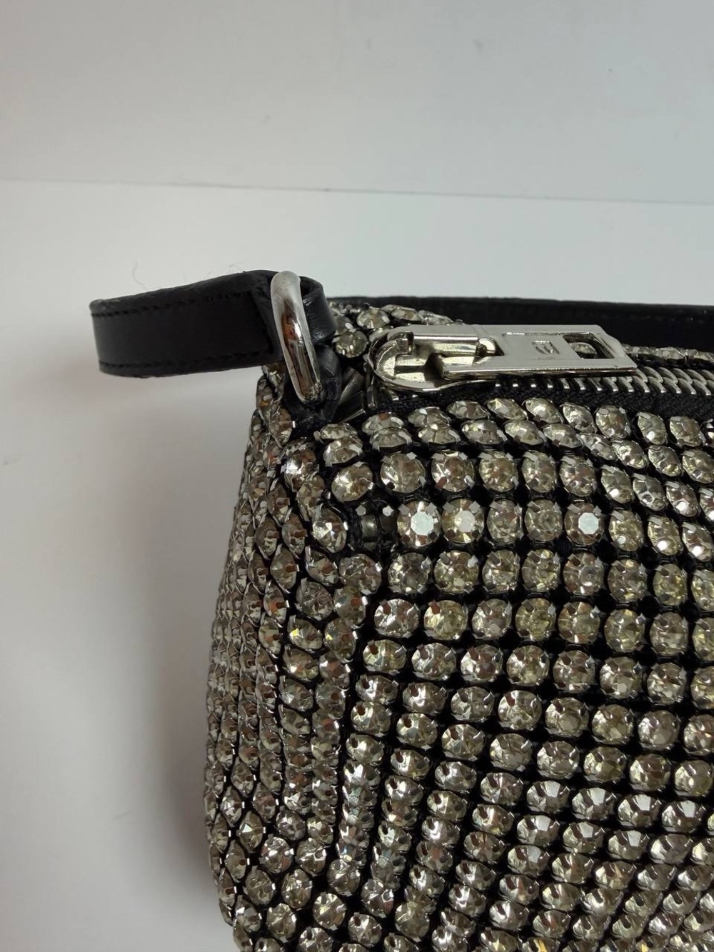 Alexander Wang Heiress Pouch Shimmer Evening Bag - Picture 9 of 16